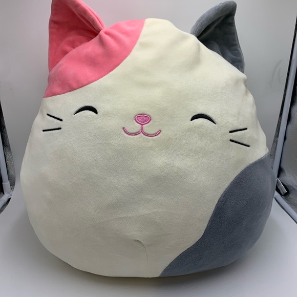 grey cat squishmallow